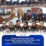 KEPALA KEJAKSAAN NEGERI BATU PIMPIN RAPAT PARIPURNA BULAN APRIL TAHUN 2026 PADA KEJAKSAAN NEGERI
