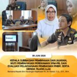 KASUBAGBIN KEJARI BATU BESERTA JAJARAN IKUTI PEMBAHASAN PEREKAMAN SPM-PB DAN EVALUASI PELAKSANAA