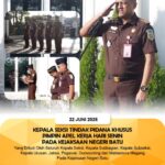 KELALA SEKSI TINDAK PIDANA KHUSUS PIMPIN APEL KERJA PADA KEJAKSAAN NEGERI BATUPada hari ini, Sen