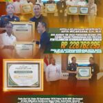 KAJARI BATU & JAJARAN BIDANG DATUN TERIMA PENGHARGAAN DARI BPJS KETENAGAKERJAAN KOTA BATU ATAS P