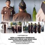 KASUBAGBIN KEJARI BATU PIMPIN APEL KERJA HARI SENIN PADA KEJAKSAAN NEGERI BATU Pada hari ini, Se