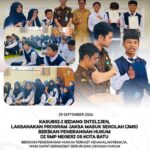 KASUBSI-1 BIDANG INTELIJEN KEJAKSAAN NEGERI BATU BERIKAN PENERANGAN HUKUM KEPADA 100 SISWA-I SMP