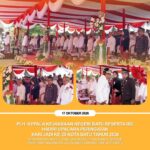 PLH. KAJARI BATU BESERTA IBU HADIRI UPACARA PERINGATAN HARI JADI KE-25 KOTA BATUPada hari ini, S